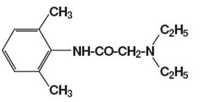 Lidocaine Structure (Lidocaine Structure)
